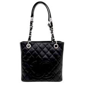 Chanel petite shopper black caviar